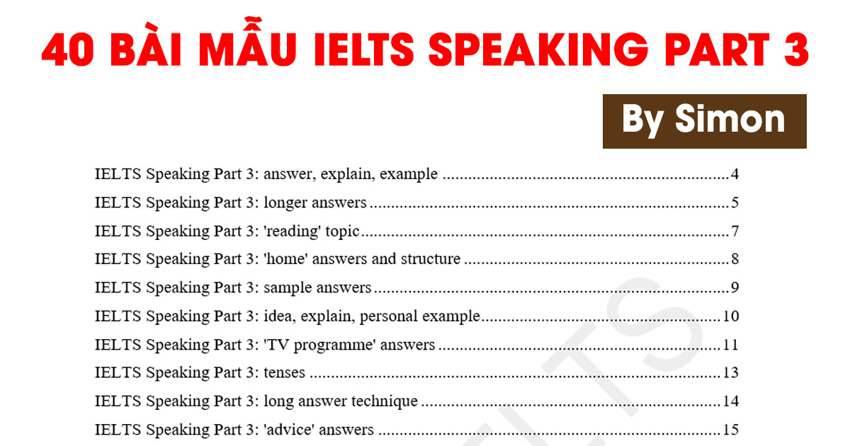 Tong Hop Bai Mau Ielts Speaking Part Hay Nhat Aland English Images