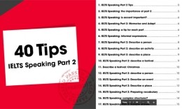 40 Tips để chinh phục IELTS Speaking Part 2 dễ dàng