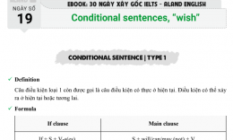 Ngày 19: Conditional sentences, wish