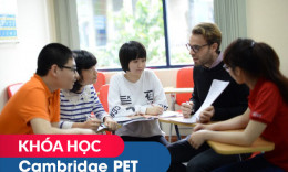 Khóa học Cambridge PET